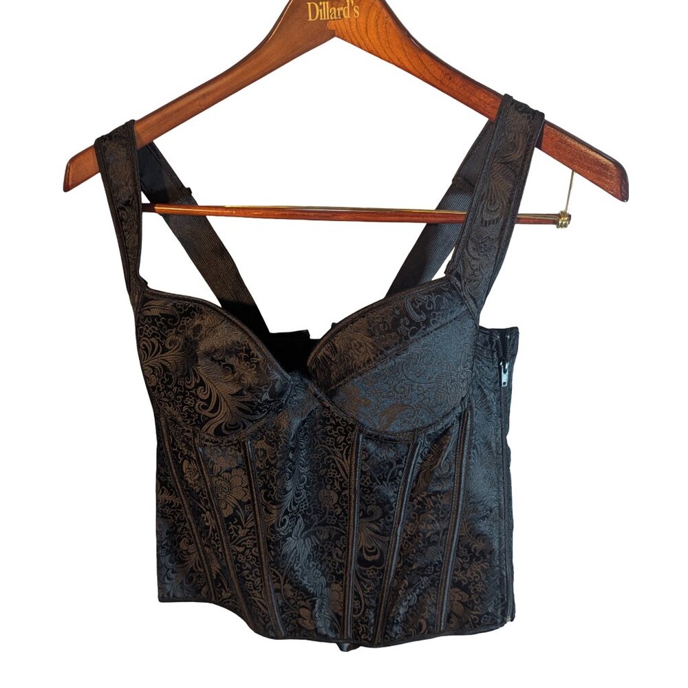 Corset Overbust Large XL Black